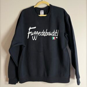 Jerzees Black Crewneck Sweater